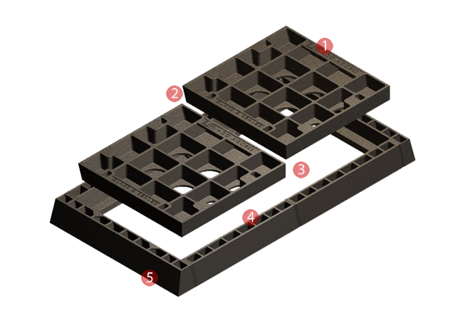 Rhinocast Infill 2 Part Access Covers