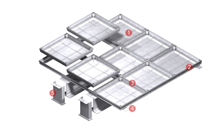 Urbanfil Tilemate Multi Part Access Cover